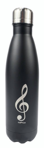 Agifty Thermo Drink Bottle: G-Clef